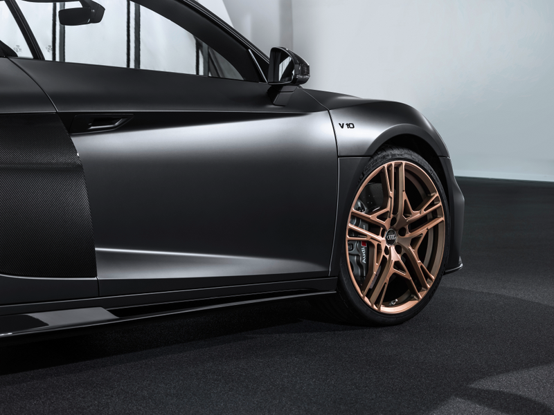 Illustration for article titled The Special Edition Audi R8 V10 Decennium Costs $214,995 But Offers No Extra Power